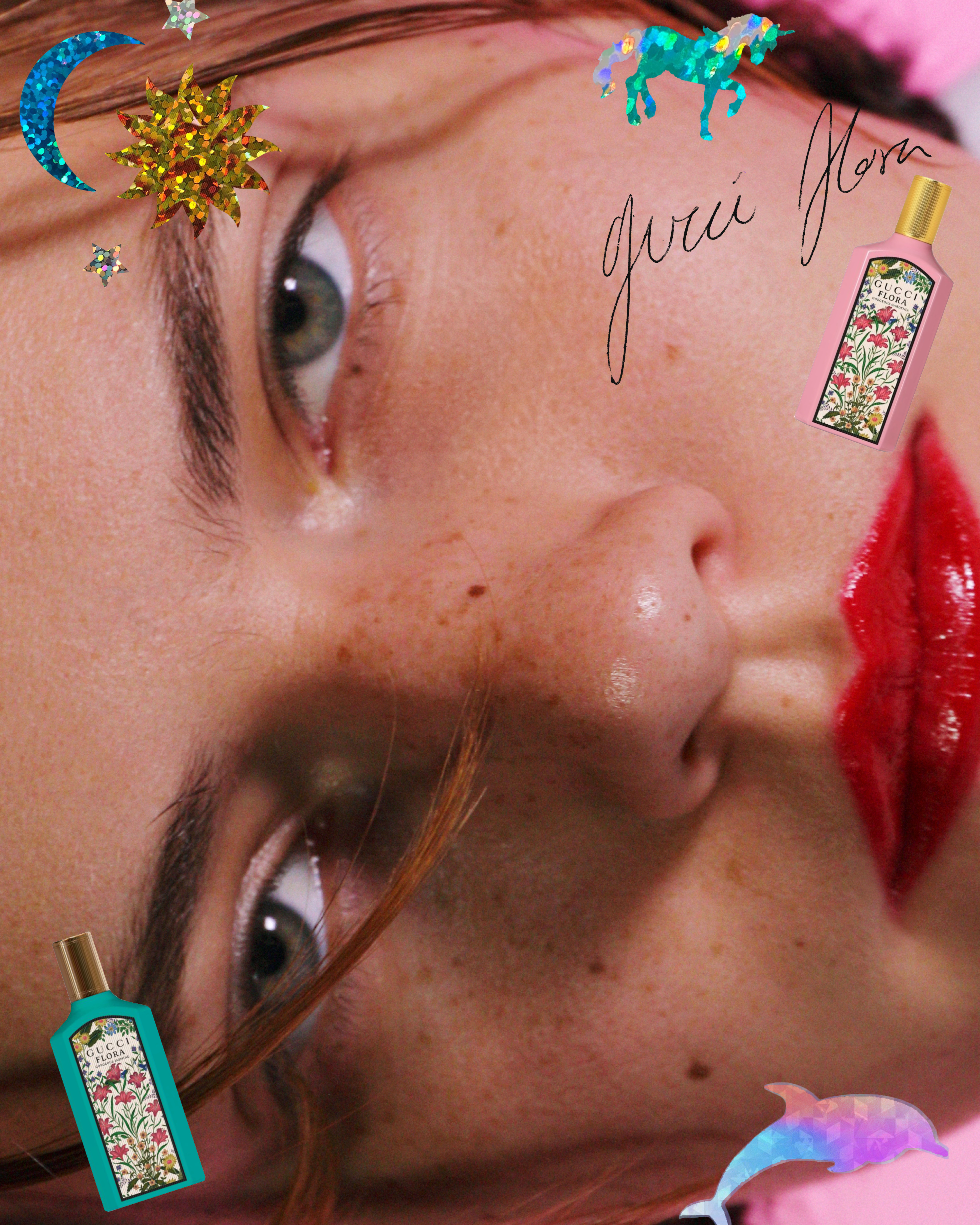 HommeGirls x Gucci Flora, Raine Trainor