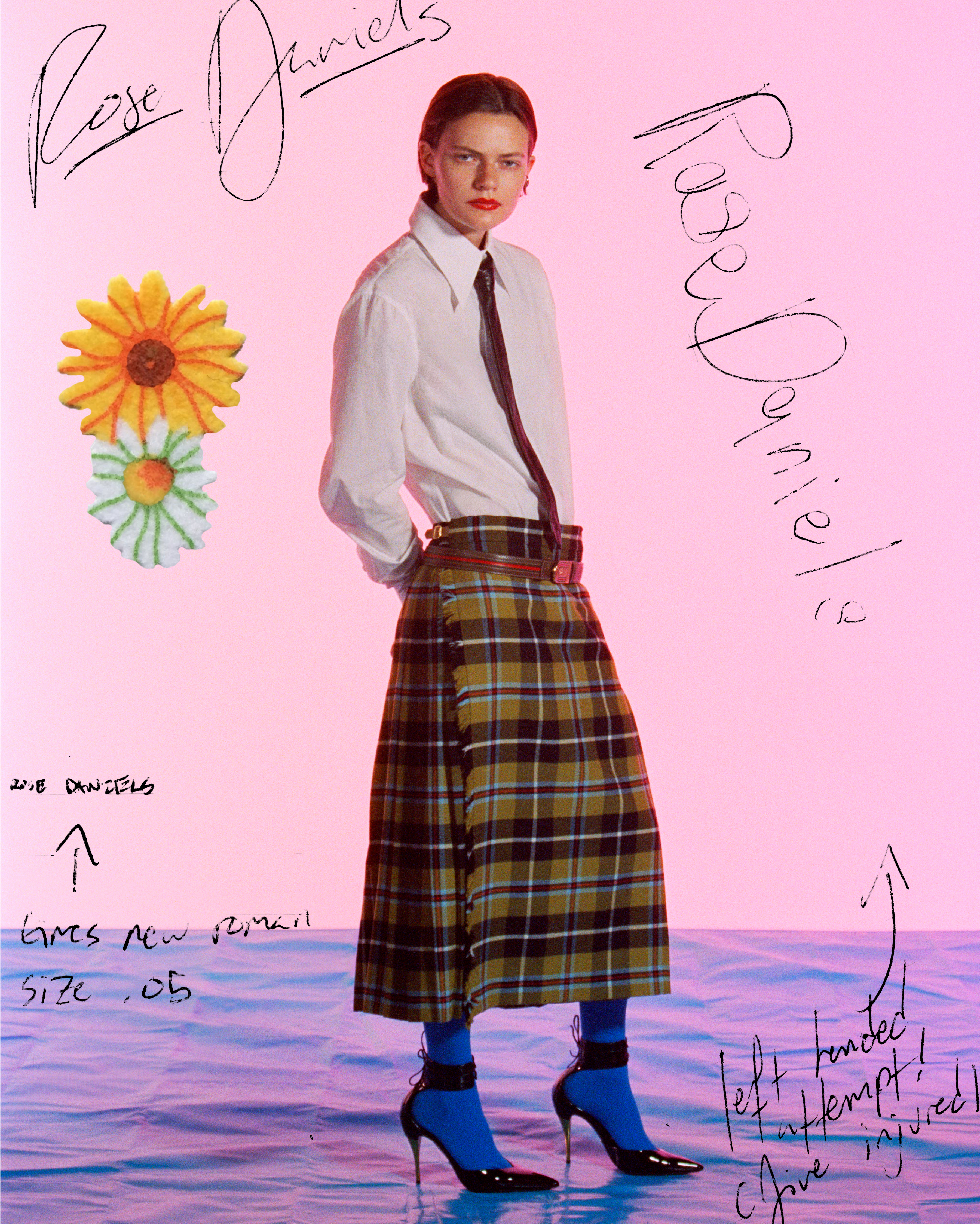 HommeGirls x Gucci Flora, Raine Trainor