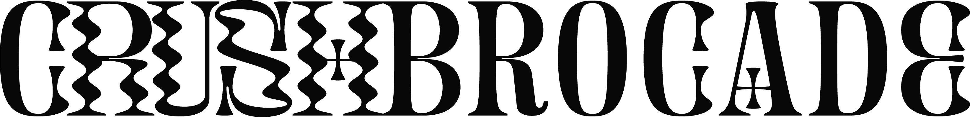 Crush Brocade Logo, Raine Trainor