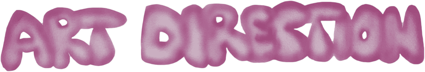 bubble letters,art direction